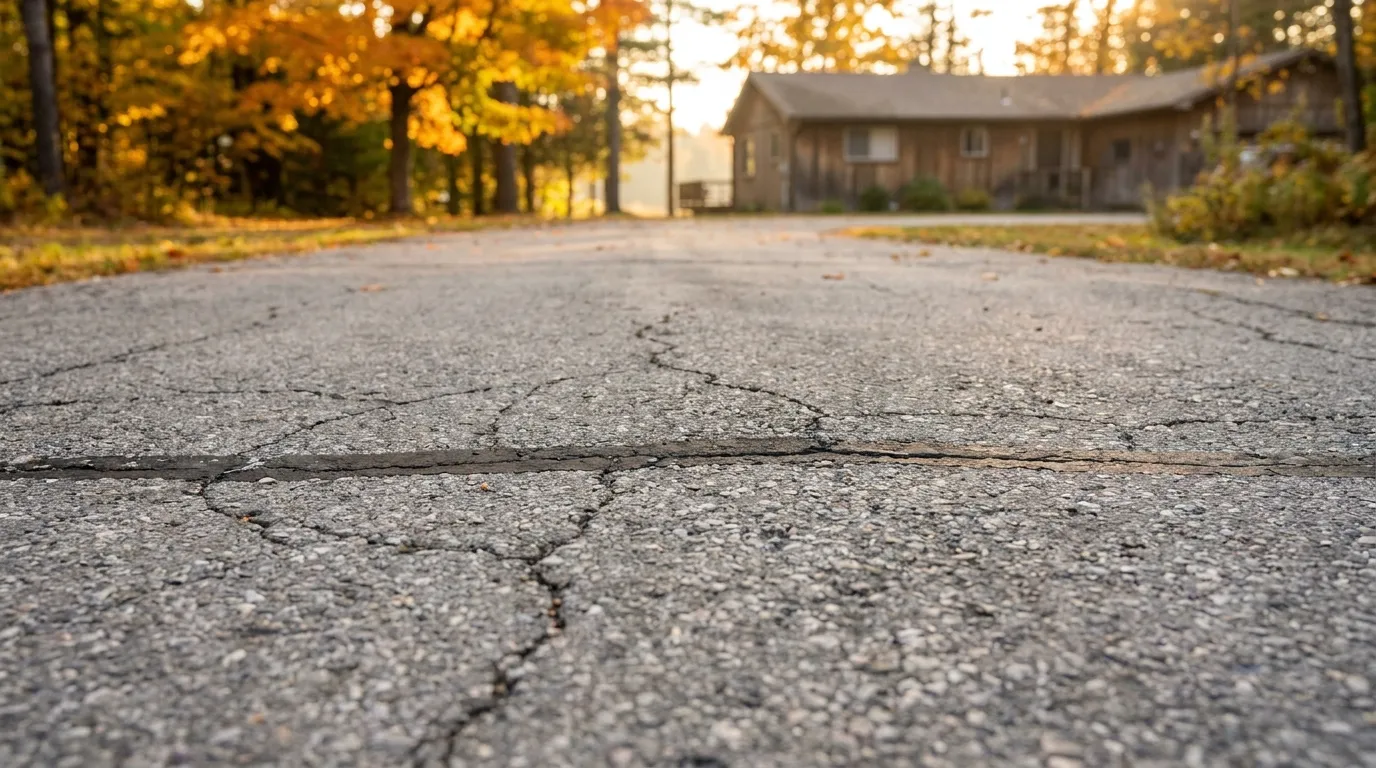 Why Is My Asphalt Driveway Cracking? A Kawartha Lakes Homeowner's Guide